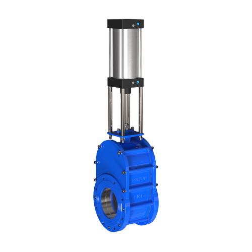 Wafer Double Disc Ceramic Gate Valve WCB